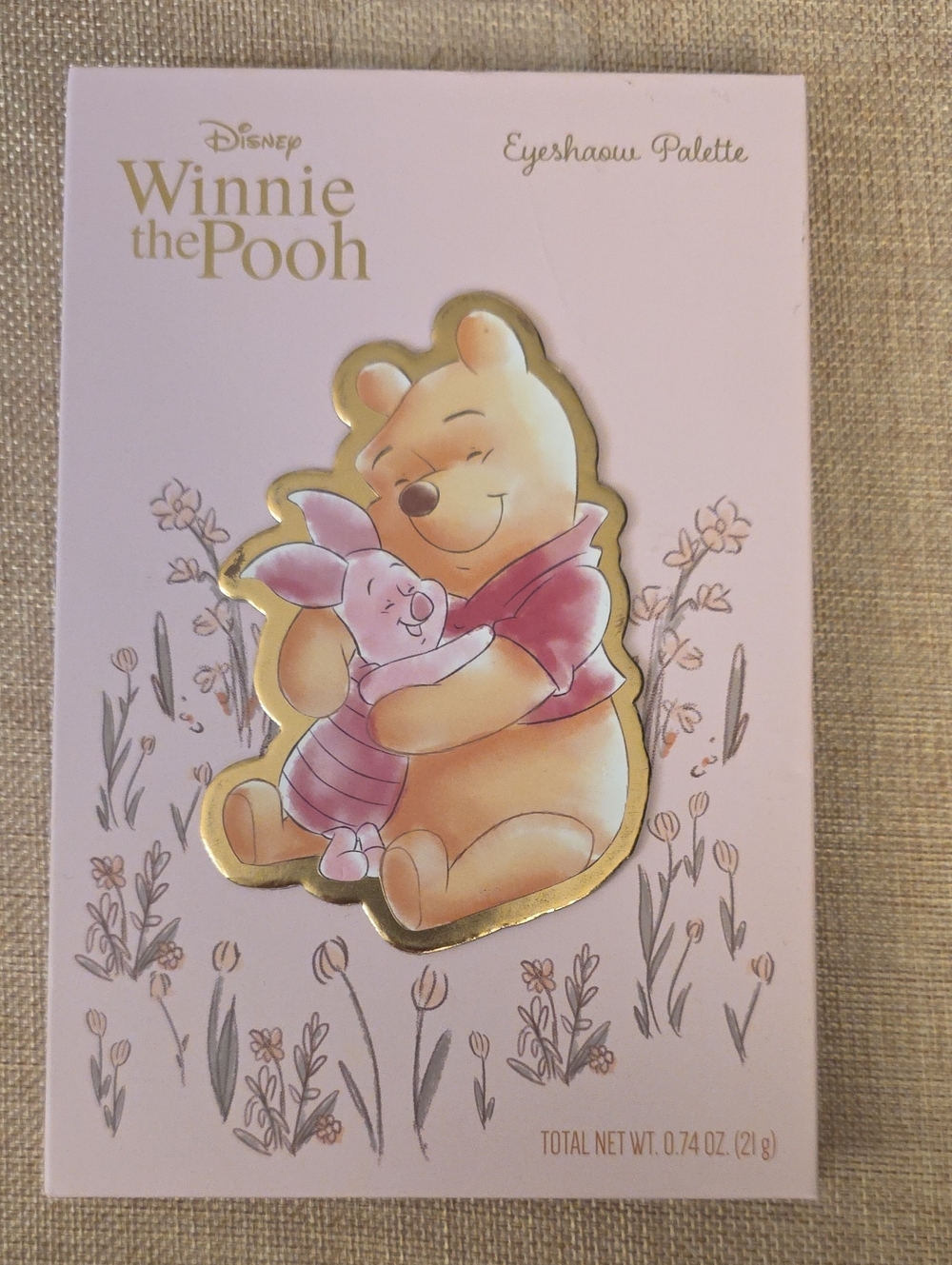 Disney Winnie the Pooh Pink and Gold Hug Eyeshadow Palette